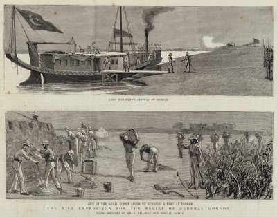 The Nile Expedition for the Relief of General Gordon by Frederic Villiers